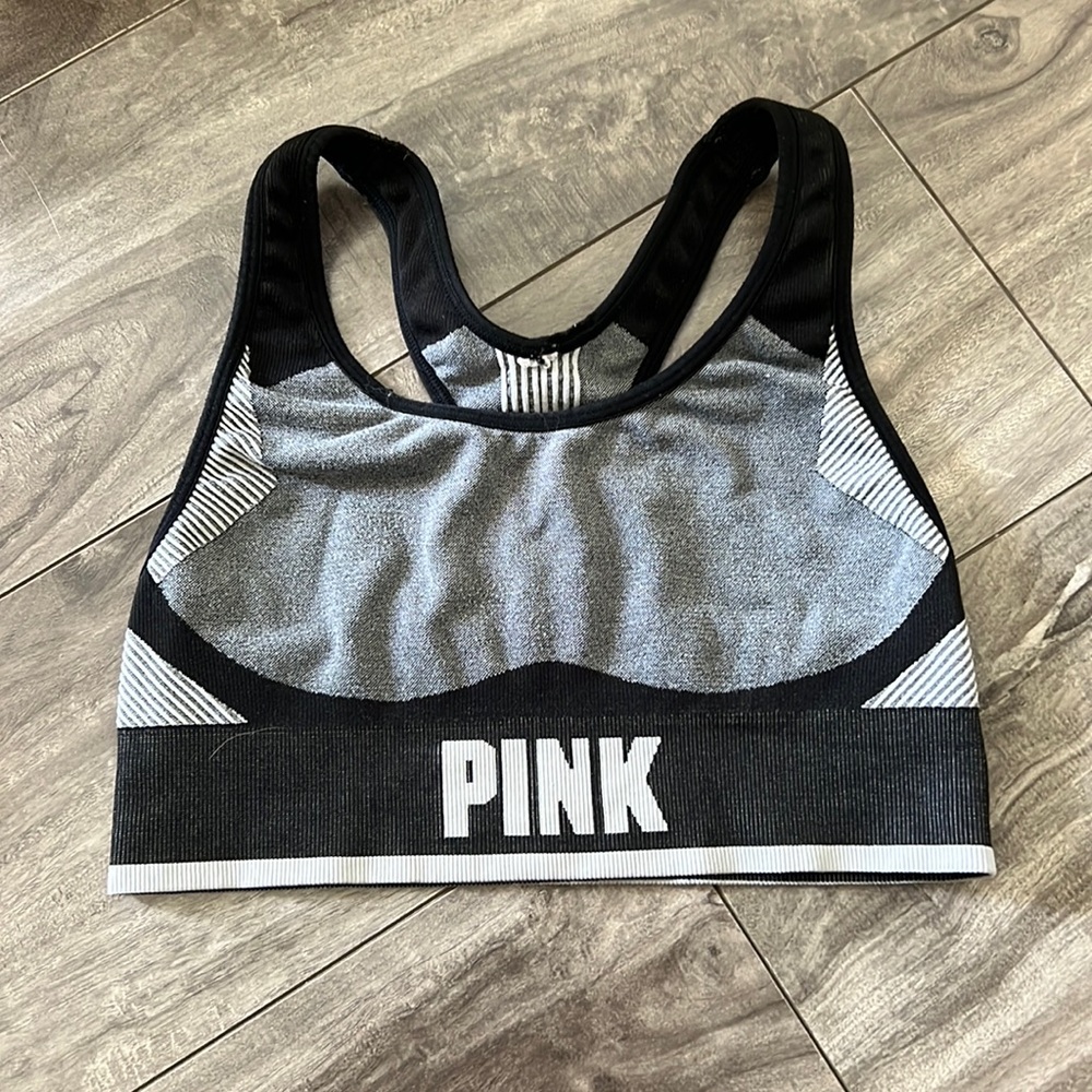 PINK super hold sports bra S